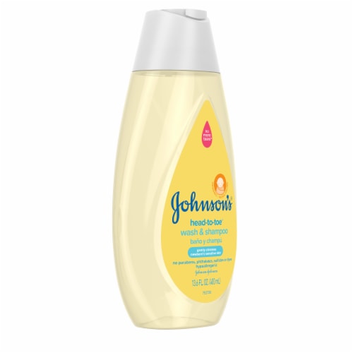 Johnson’s Head-to-Toe Tearless Gentle Baby Wash & Shampoo Perspective: right