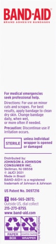 Band-Aid Sensitive Skin Extra Large Bandages Perspective: right