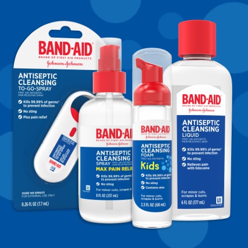 Band-Aid® Antiseptic Spray Perspective: right
