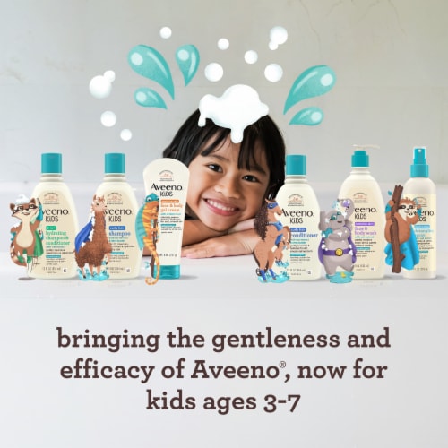 Aveeno Kids 2-in-1 Hydrating Shampoo & Conditioner Perspective: right