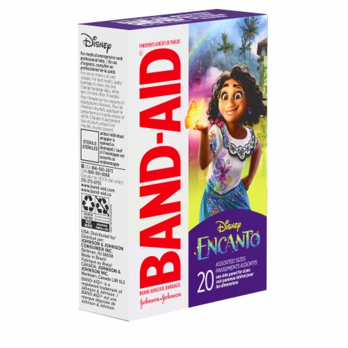 Band-Aid Brand Bandages For Kids, Encanto Characters, Assorted Perspective: right