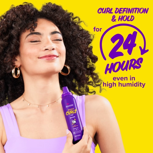 Aussie Miracle Curls Coconut & Jojoba Oil Styling Mousse Perspective: right