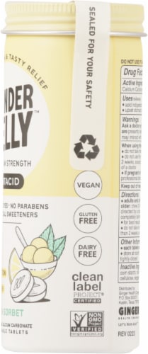 Wonderbelly™ Maximum Strength Lemon Sorbet Antacid Perspective: right