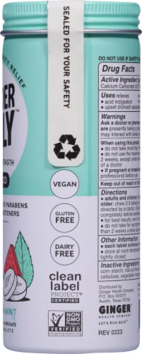 Wonderbelly™ Maximum Strength Watermelon Mint Antacids Perspective: right