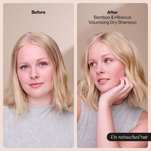 Suave® Bamboo & Hibiscus Volumizing Dry Shampoo Perspective: right