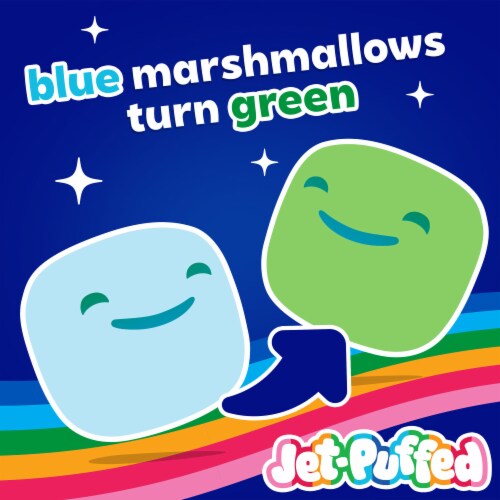 Jet-Puffed Color Changers Marshmallows, Bag Perspective: right