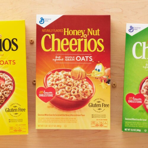 Honey Nut Cheerios Gluten Free 18.8 oz (Pack of 8), 8 pack Fry’s Food Stores