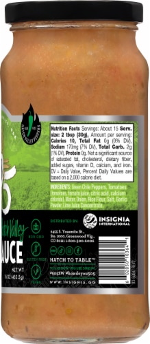 505 Southwestern® Mild Hatch Valley Green Chile Sauce Perspective: right