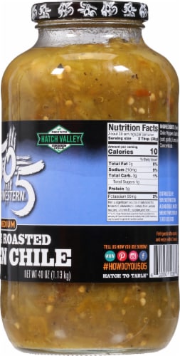 505 Southwestern Medium Flame Roasted Hatch Valley Roasted Green Chile Perspective: right