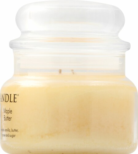 Village Candle® Maple Butter Jar Candle Perspective: right