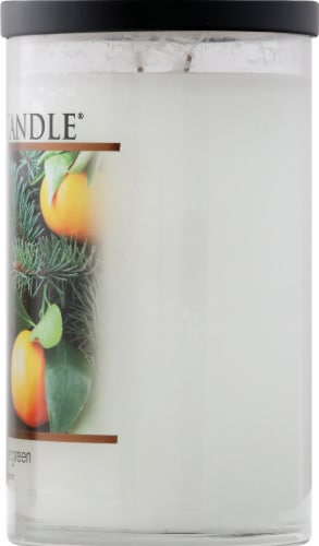 Village Candle Clementine Evergreen Candle Perspective: right