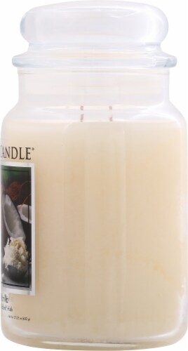 Village Candle® Coconut Vanilla Jar Candle Perspective: right