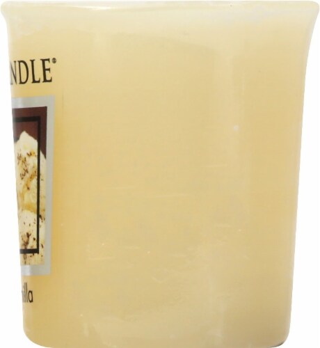 Village Candle® Creamy Vanilla Votive Candle Perspective: right