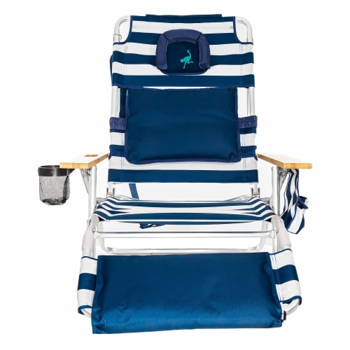 Ostrich Deluxe Padded 3 N 1 Outdoor Lounge Reclining Beach Chair