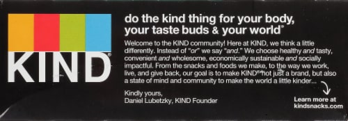 KIND Dark Chocolate Almond Mint Bars Perspective: right