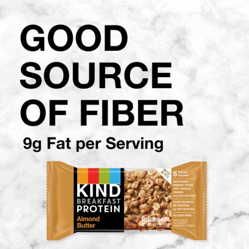 KIND Breakfast Gluten Free Almond Butter Protein Breakfast Bars Perspective: right
