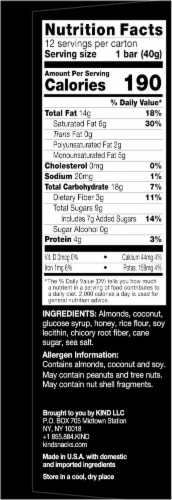 KIND® Almond & Coconut Gluten Free Bars Perspective: right