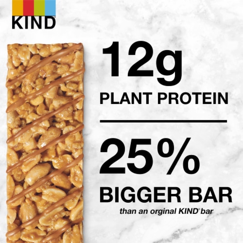KIND Crunchy Peanut Butter Protein Bars Perspective: right