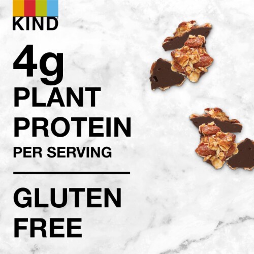 KIND Dipped Clusters Gluten Free Dark Chocolate Almond Butter Snack Mix Perspective: right
