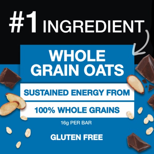 KIND Breakfast Gluten Free Chocolate with Almonds Cereal Bars Perspective: right