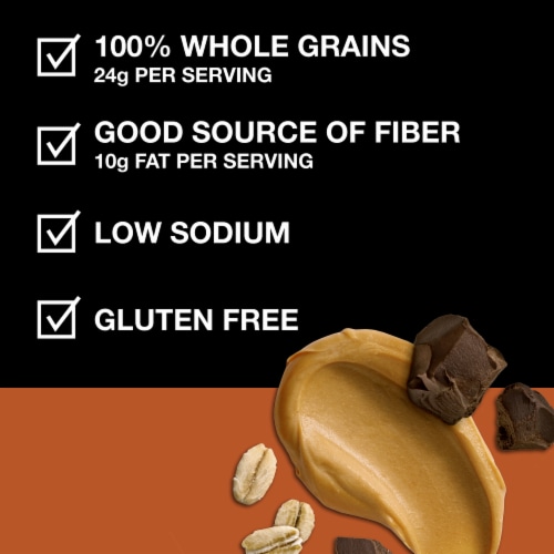 KIND Soft Baked Dark Chocolate Peanut Butter Protein Granola Perspective: right