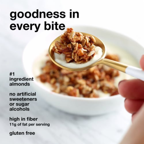 KIND ZEROg Added Sugar Caramel Mocha Flavored Nut Granola Perspective: right