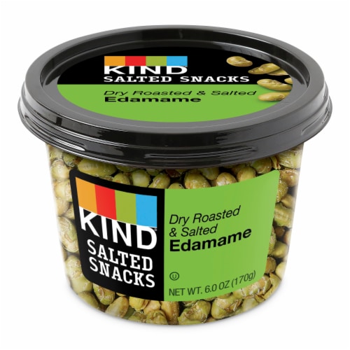 KIND® Dry Roasted & Salted Edamame Perspective: right