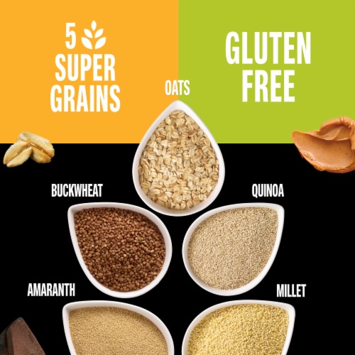KIND Peanut Butter Dark Chocolate Healthy Grains Energy Bars Perspective: right