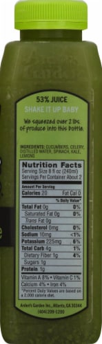 Arden's Garden pH Solution Vegetable Juice Perspective: right