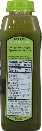 Arden's Garden Spinach Slam Cold Pressed Vegetable Juice Perspective: right
