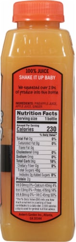 Arden's Garden® Pineapple Apple Ginger Cold-Pressed Juice Perspective: right