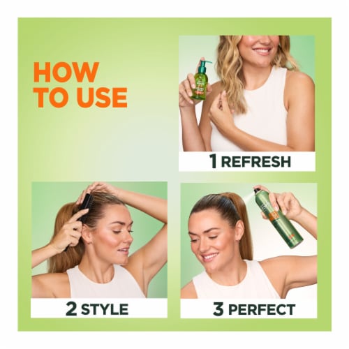 Garnier Fructis Style Sleek And Shine Ultra Strong Hold Hairspray Perspective: right