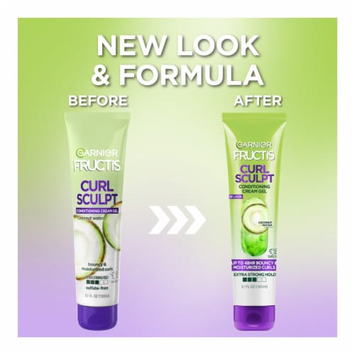 Garnier Fructis Style Curl Sculpt Conditioning Cream Gel Perspective: right