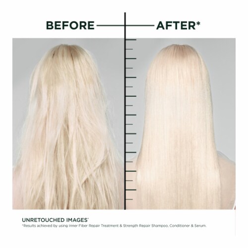Garnier Fructis Hair Filler Inner Fiber Repair Pre-Shampoo Treatment Perspective: right