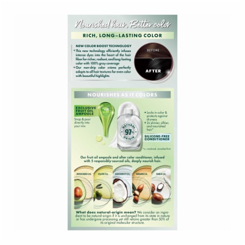 Garnier Nutrisse Nourishing 10 Black Licorice Hair Color Creme Perspective: right