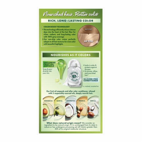 Garnier Nutrisse Nourishing Permanent Hair Color 111 Extra-Light Ash Blonde Perspective: right