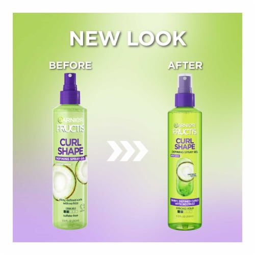 Garnier Fructis Curl Shape Defining Spray Gel Perspective: right
