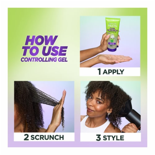 Garnier Fructis Curl Scrunch Controlling Gel Perspective: right