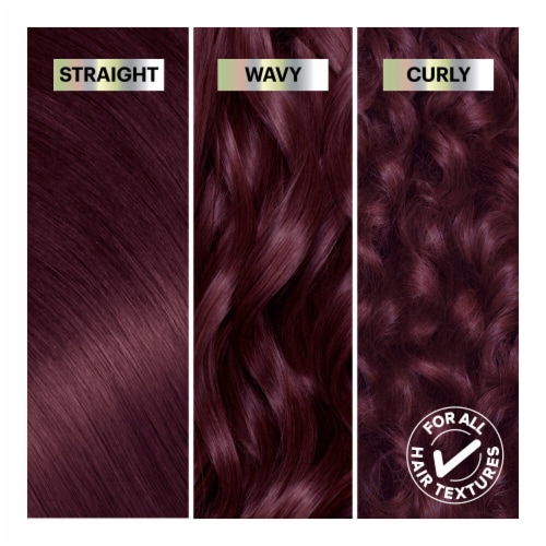 Garnier Nutrisse Ultra Color BR2 Dark Intense Burgundy Nourishing Bold Permanent Hair Color Creme Perspective: right
