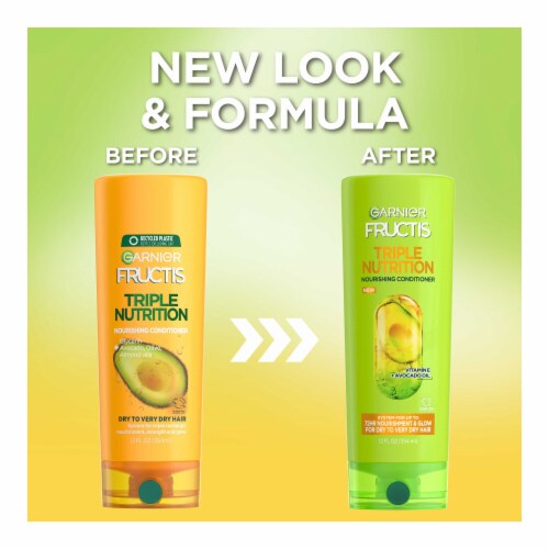 Garnier Fructis Triple Nutrition Nourishing Conditioner for Dry to Very Dry Hair Perspective: right