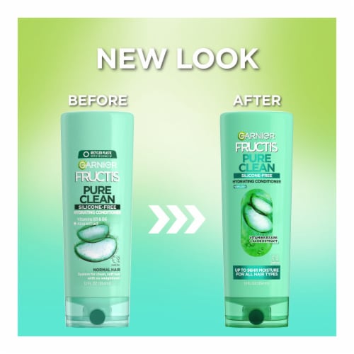Garnier Fructis Pure Clean Hydrating Conditioner Silicone Free for All Hair Types Perspective: right