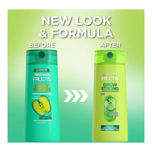 oz fl Teeter Garnier Grow Fructis Shampoo, Strong Harris Fortifying - 22.0