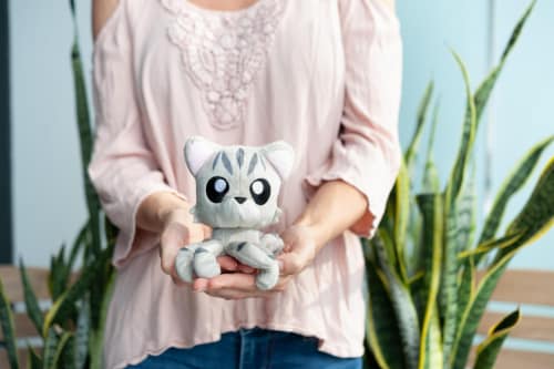 tentacle cat plush