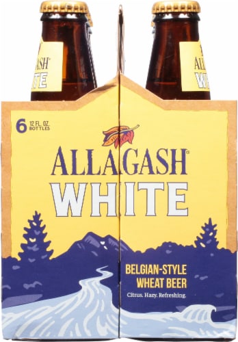 Allagash White Belgian-Style Wheat Beer Perspective: right