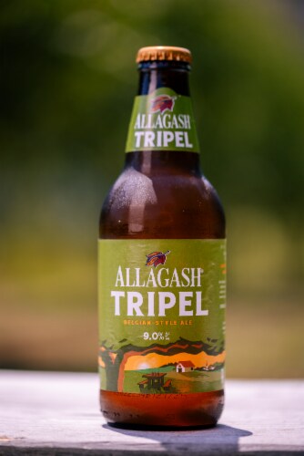 Allagash® Tripel Belgian-Style Golden Ale Craft Beer Perspective: right