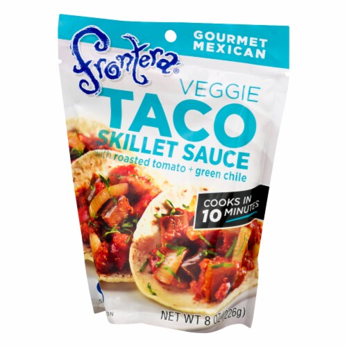 Frontera Gourmet Mexican Veggie Taco Skillet Sauce with Roasted Tomato + Green Chile Perspective: right