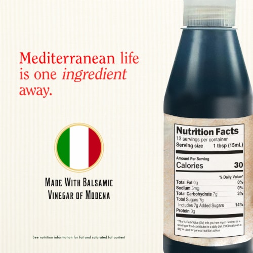 Bertolli Balsamic Glaze Vinegar Perspective: right
