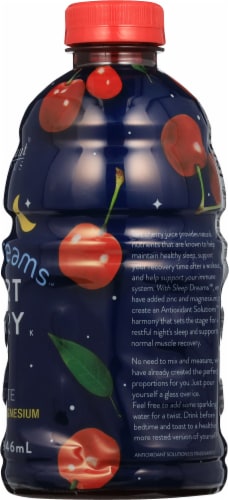 Antixiodant Solutions® Sleep Dreams™ 100% Tart Cherry Juice Perspective: right