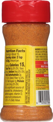 Dash Salt-Free Taco Seasoning Mix Perspective: right