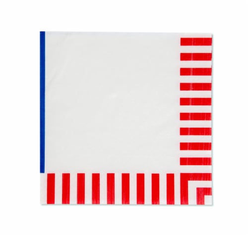 American Greetings Patriotic Paper Napkins Perspective: right